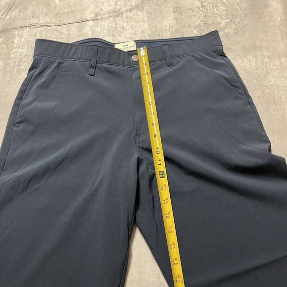 Rorie Whelan Pants Mens 34x30 Blue Solid Athleisure Stretch Performance Golf - Picture 4 of 10